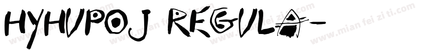 HYHuPoJ Regula字体转换